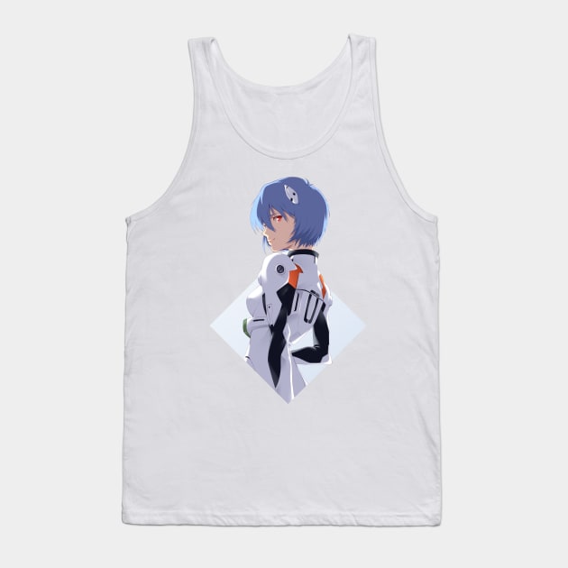 Rei Ayanami "Evangelion" Tank Top by StayAlivePlz